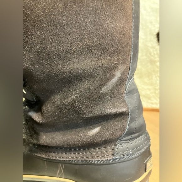 Khombu  Waterproof Winter Snow Boots Mid Calf Brown Lace-Up Size 11 - Picture 6 of 11